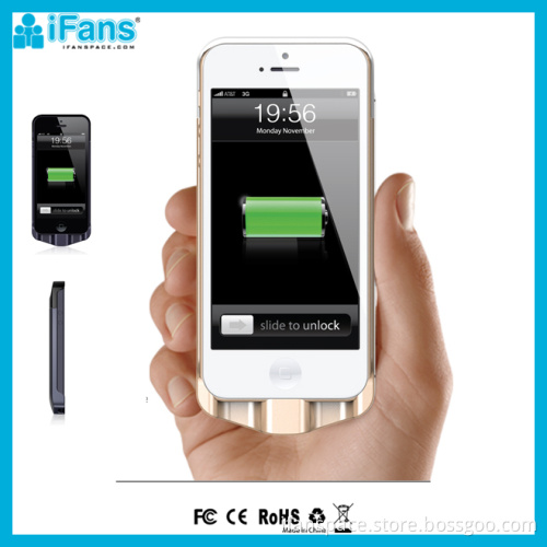 2200mAh MFI Color Battery Case For iPhone 5 Original 8 Pin Connector